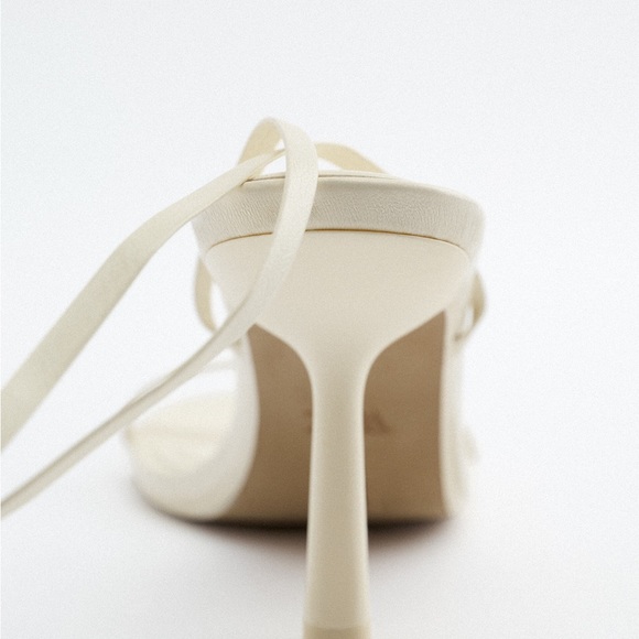 Brand new! Zara leather strap heels - Picture 6 of 12